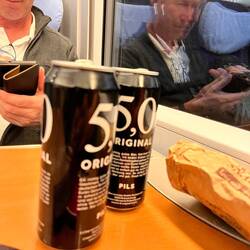 Wenigstens sind wir verpflegt 🍻😅