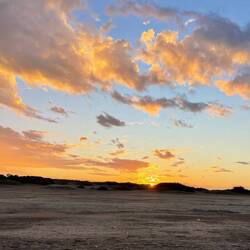 Abendstimmung am Strand