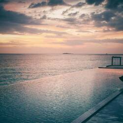 Der Pool war notwendig für den 4. Stern