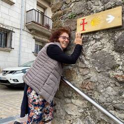 Bin den ganzen Jakobsweg gelaufen 😜