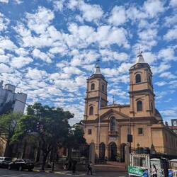 Church next to our hotel