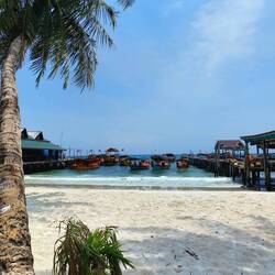 Ausflug zum Hauptstrand Kaoh Touch