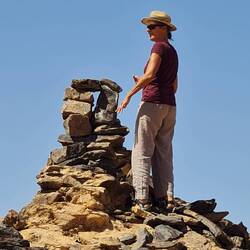 One more stone for luck