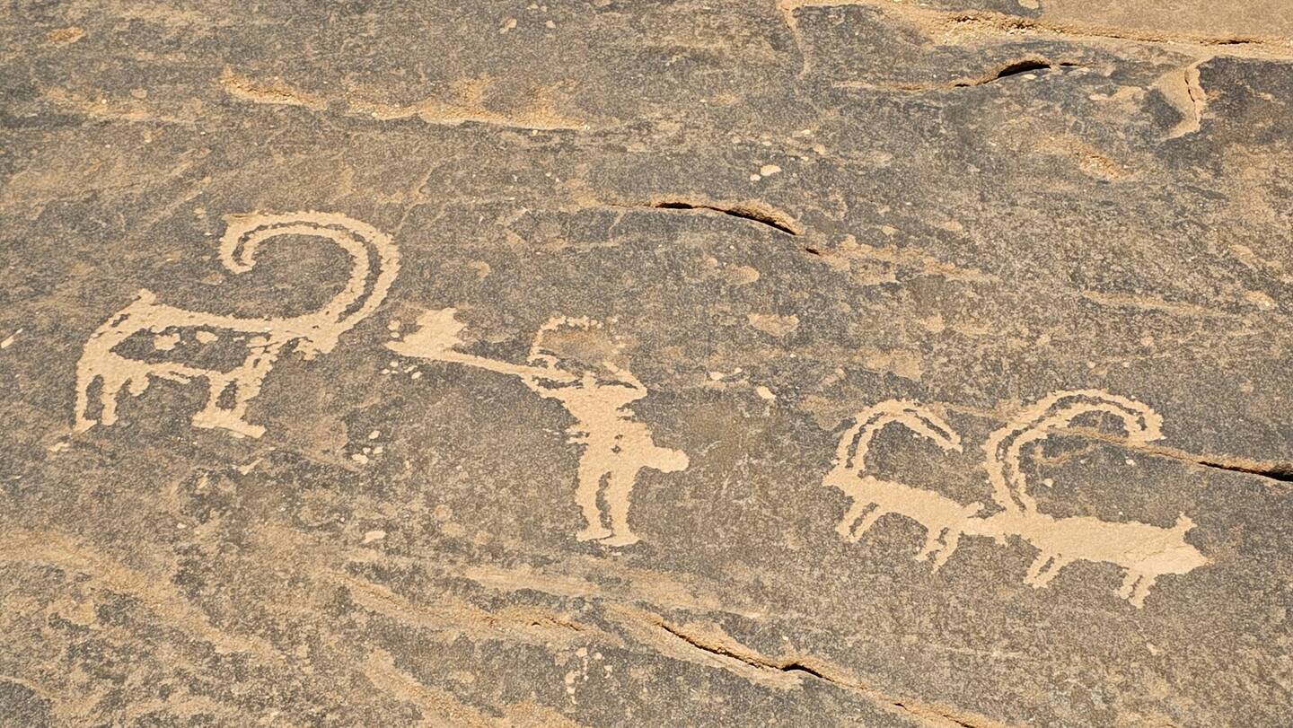 Hunters with guns. Was this the end of the teaming wildlife of this desert?