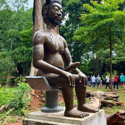 Lègba. the messenger of all voodoo gods