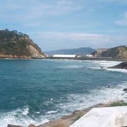 Eine Parkbucht bei Gentaria