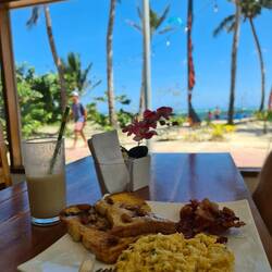 Frühstück mit Aussicht