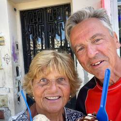 Ein Eis bei "Grido" - unserer Lieblings-Eisdiele in Argentinien