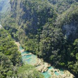 Semuc Champey vom Aussichtspunkt aus🤩