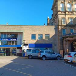 Arrived in Inverness, train station and our Royal Highland Hotel are attached 👌 😅