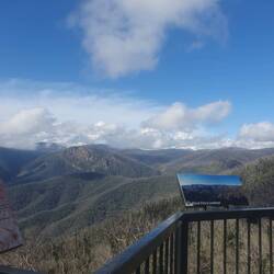View into Koscuiszko NP above Talbingo