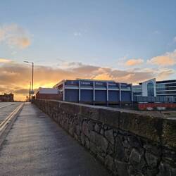 Sonnenaufgang in Belfast