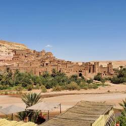 Ait Benhaddou from the "new town"