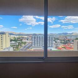 Blick aus dem Hotelzimmer