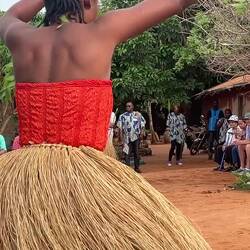 VIDEO - VooDoo trance after cornstarch dousing