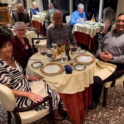 Dinner with Barbara and Walter in Toscana — Aboard Insignia.