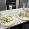 Amazing dinner cooked by Braxy - ckn parmy and ceaser salad