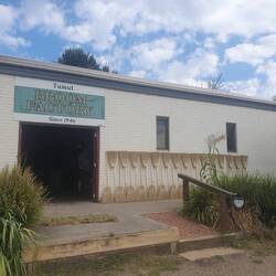 Tumut broom factory where straw brooms are handmade from millet. Last factory left in Aust
