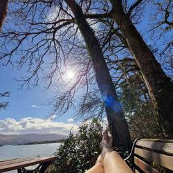 und danach Sonnenbaden