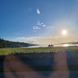 Abendsonne auf dem Rückweg