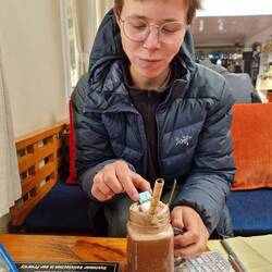 Frisch geduscht & bereit für Schoki