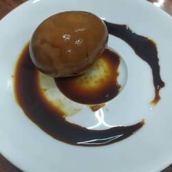 Soy egg (non-vegan)