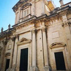 A church