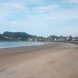 Ribadesella Strandpromenade