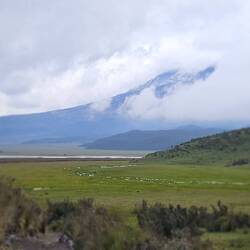 Cotopaxi almost showing itself