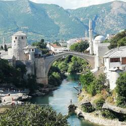 Close up Stare Most Mostar