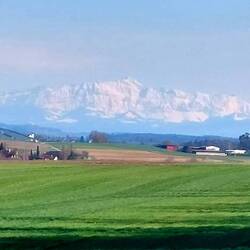 Zum Abschluss dann noch dieser Alpenblick!😁👍 Zugspitze?