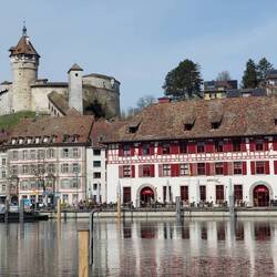 Burg und Altstadt von Schaffhausen!