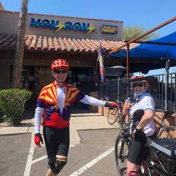 John & Sue at Monsoons Tap & Grill