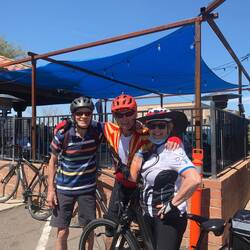 Our biking buddies