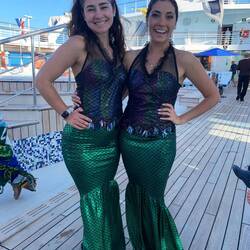 Mermaids Casey and Laura
