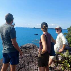 Ausflug zum Elephant Rock mit Martin und Elina