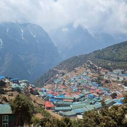 Das "Tor zum Himalaya", Namche Bazar
