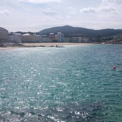 Der neuere Teil der Stadt