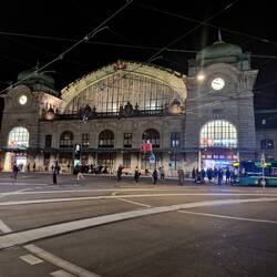 Der Baseler Bahnhof