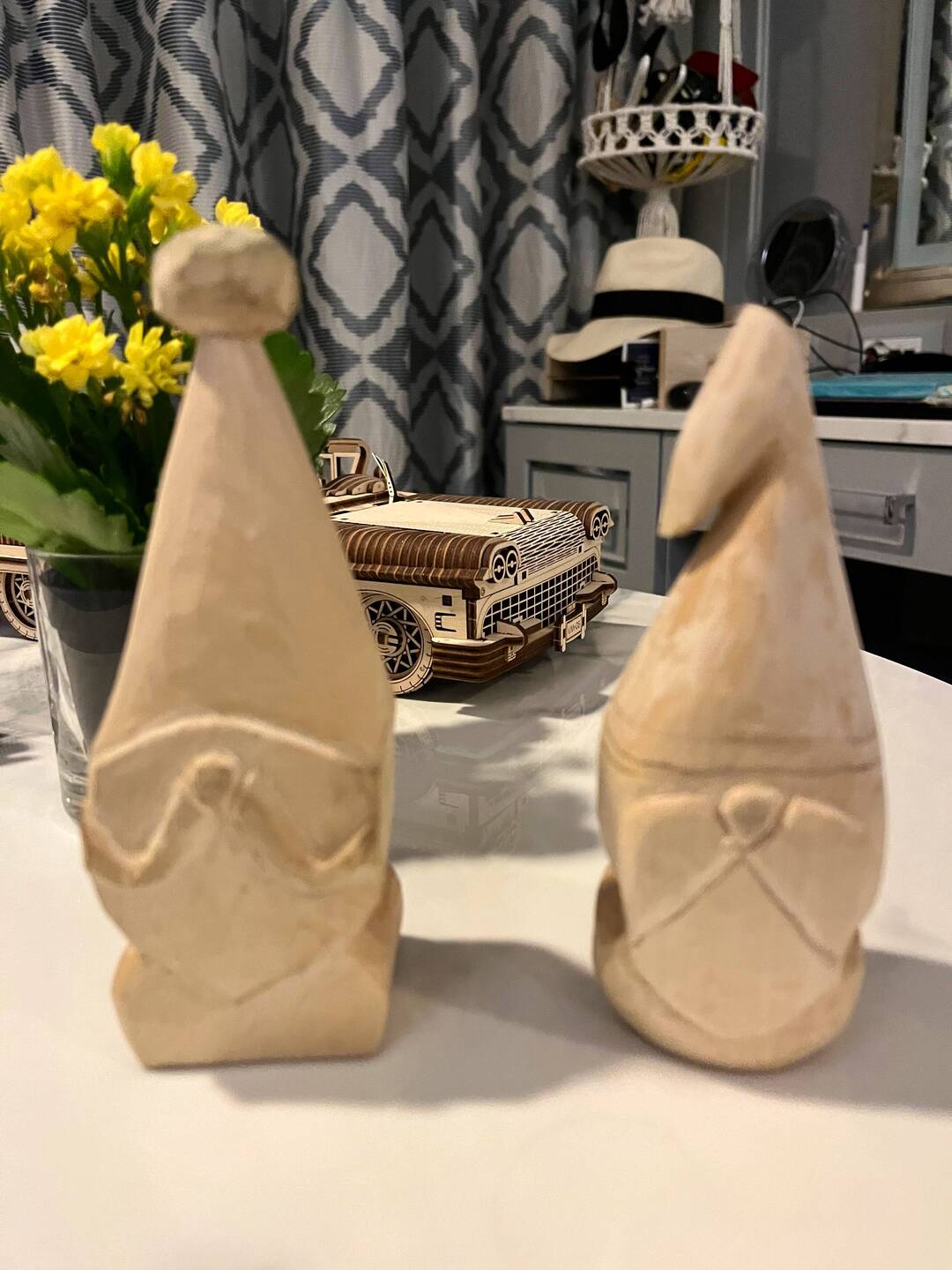 Brad's been making gnomes on at sea days