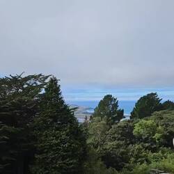Video going from the Pacific Ocean to Port Chalmers