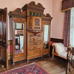 Beautiful carved wardrobe
