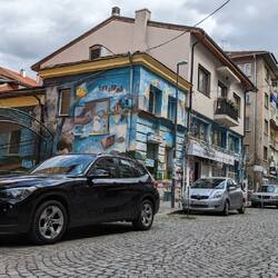 Street art downtown Sofia