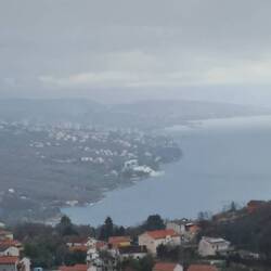 1.Blick in die Kvarner Bucht Richtung Opatija