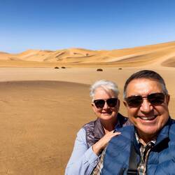 The dunes of Dorob National Park — Namibia.