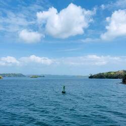 der zum Gatún-See aufgestaute Rio Chagres