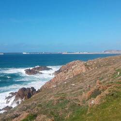 Rad-/ Wanderwege an der Küste