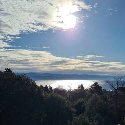 Blick vom Hotelzimmer nach dem aufstehen juhu die Sonne scheint