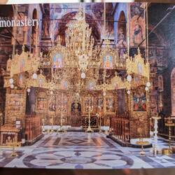 Postcard of the interior