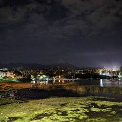 Und no bi Nacht (denn chame sogar d Lava gseh)